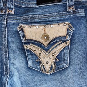 Grace In LA Boot Cut Jeans